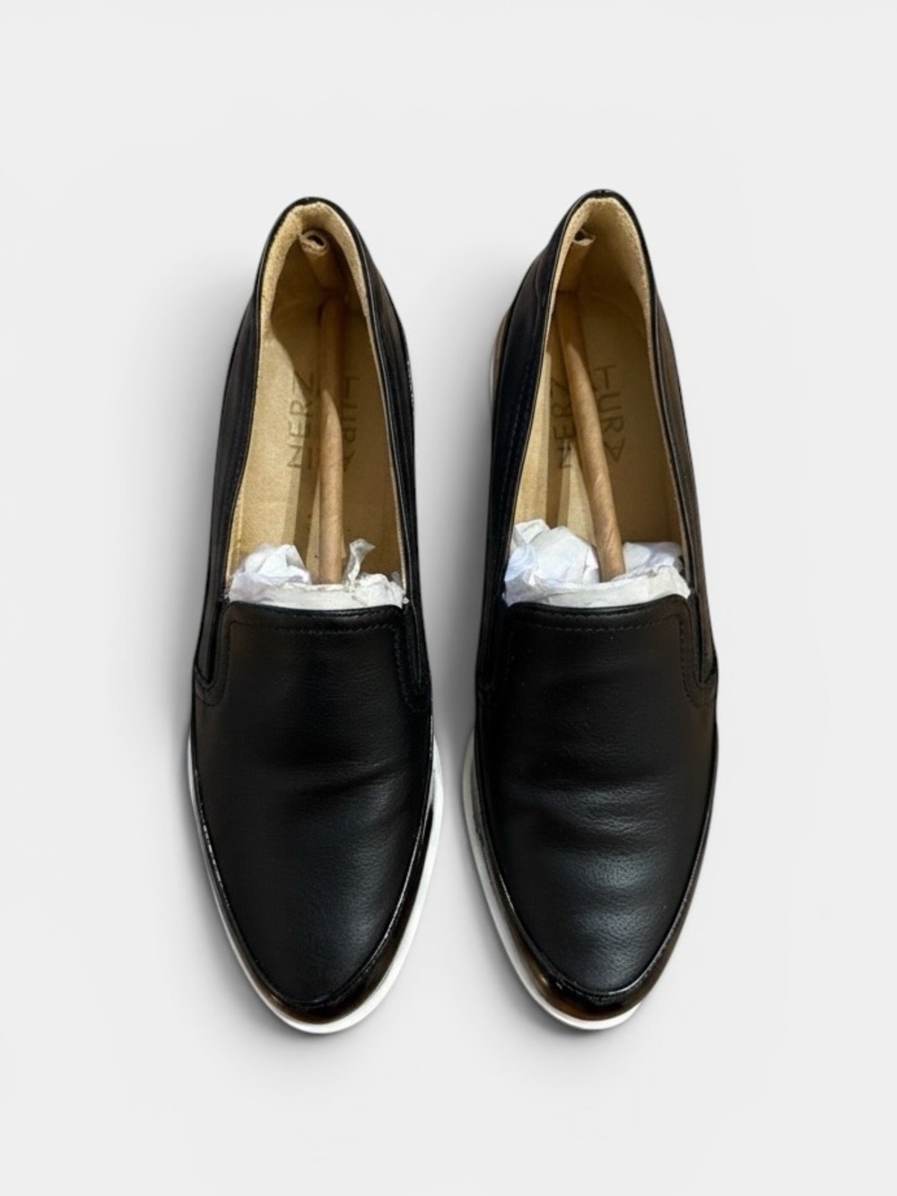 Naturalizer Rome Slip-On Loafers Black White Platform Comfort Shoes Size 6.5 NWT - Picture 4 of 8